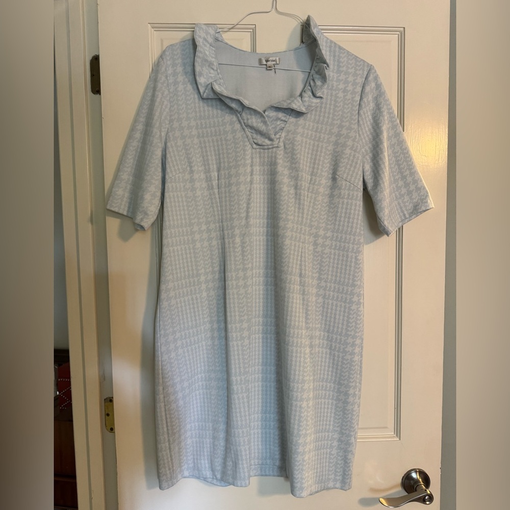 Tyler Boe Light Blue Midi Dress